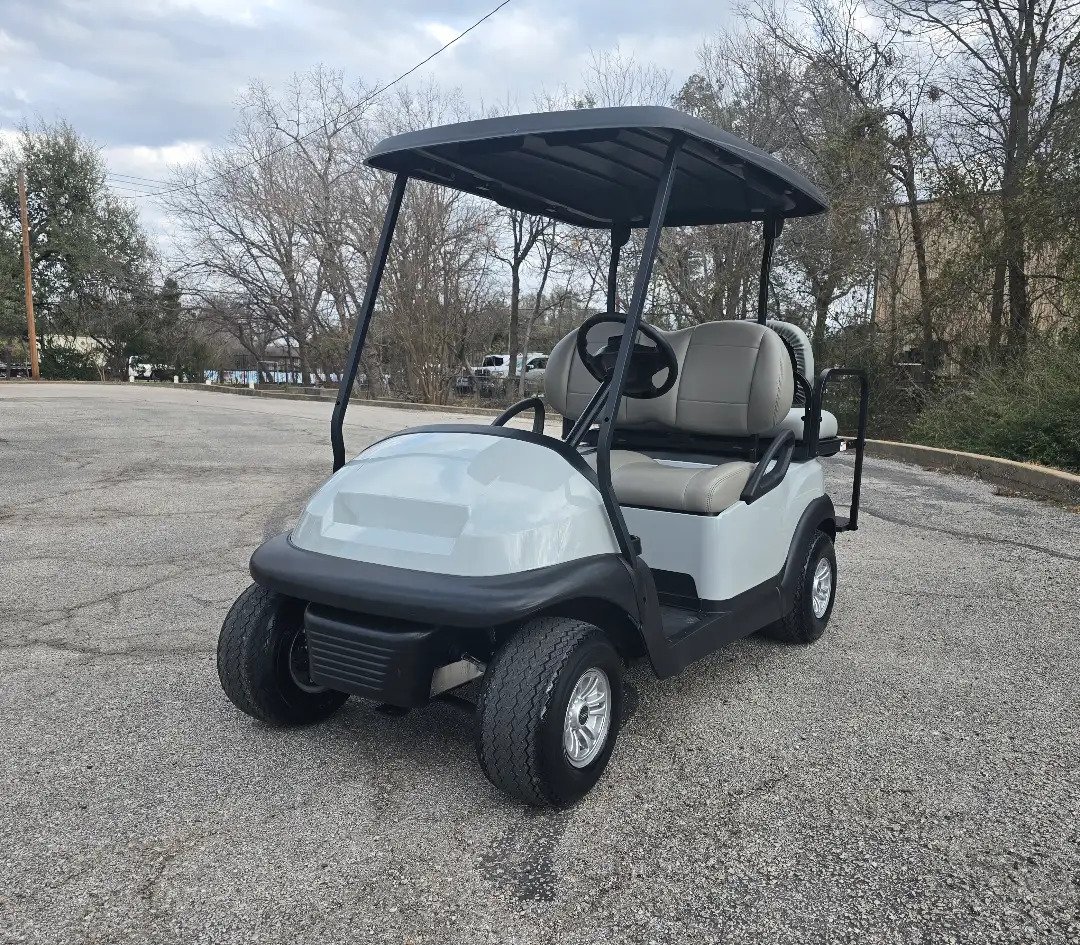 2012 Gray Club Car Precedent Electric 48V 4 Passenger Golf Cart