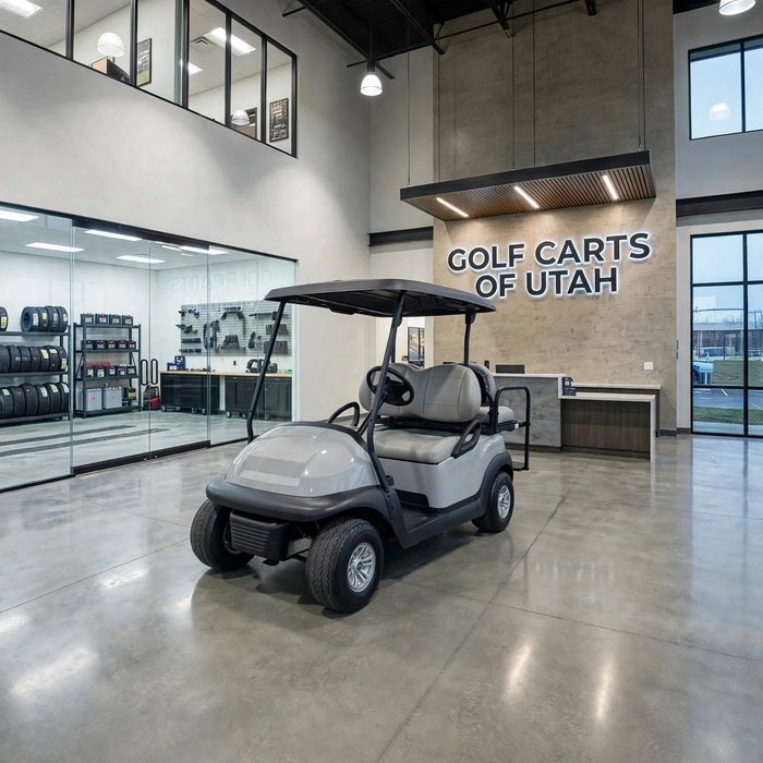2012 Club Car Precedent Electric 48V 4 Passenger Golf Cart – Gray