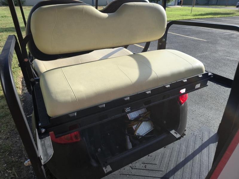 2017 Blue Club Car Precedent 4 Passenger Lifted Golf Cart - Image 6