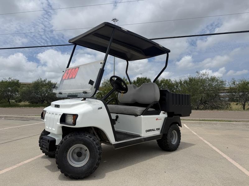 2017 White Club Car Carryall 100 2 Passenger Golf Cart