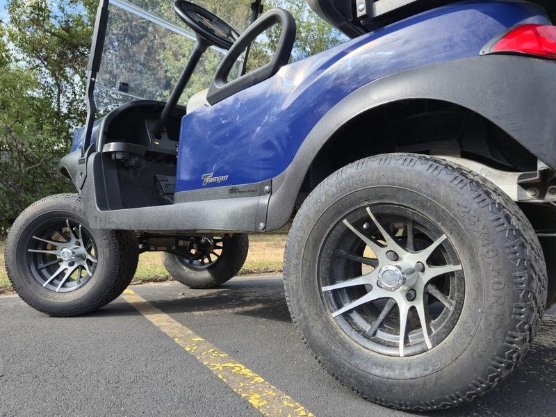 2019 Blue Club Car Tempo 4 Passenger Golf Cart - Image 5