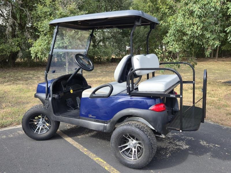 2019 Blue Club Car Tempo 4 Passenger Golf Cart - Image 3