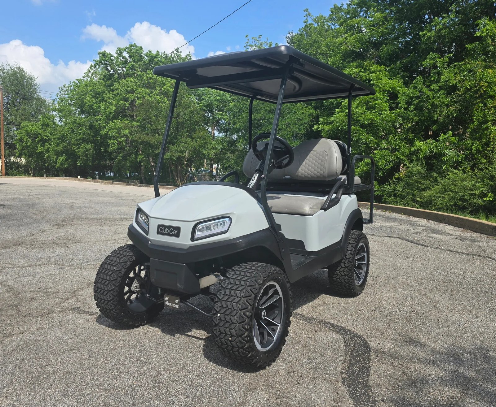 2019 Gray Club Car Tempo 2+2 12V Gas 4 Passenger Golf Cart