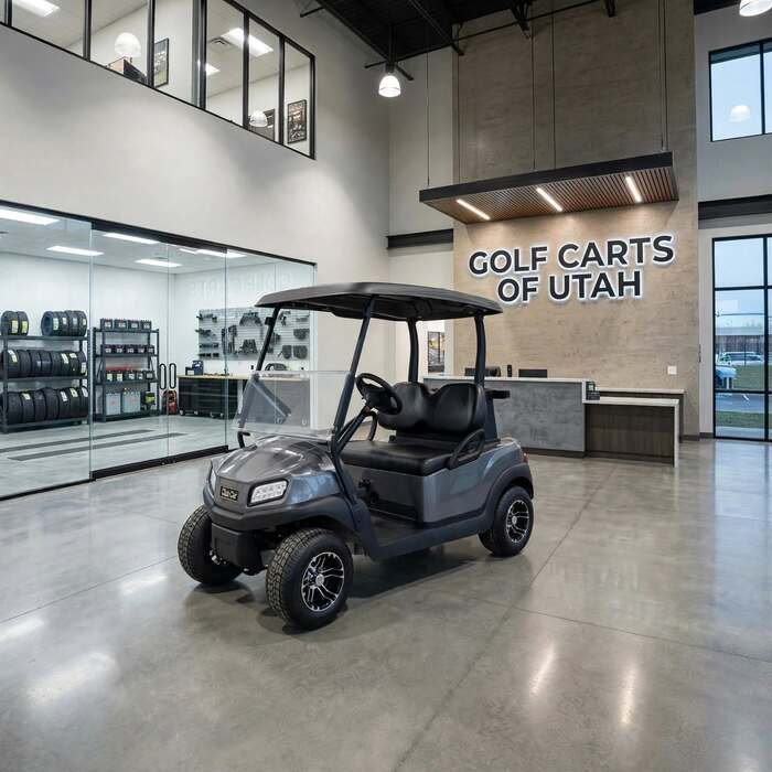 2022 Club Car Tempo Lithium 2 Passenger Golf Cart – Slate Gray