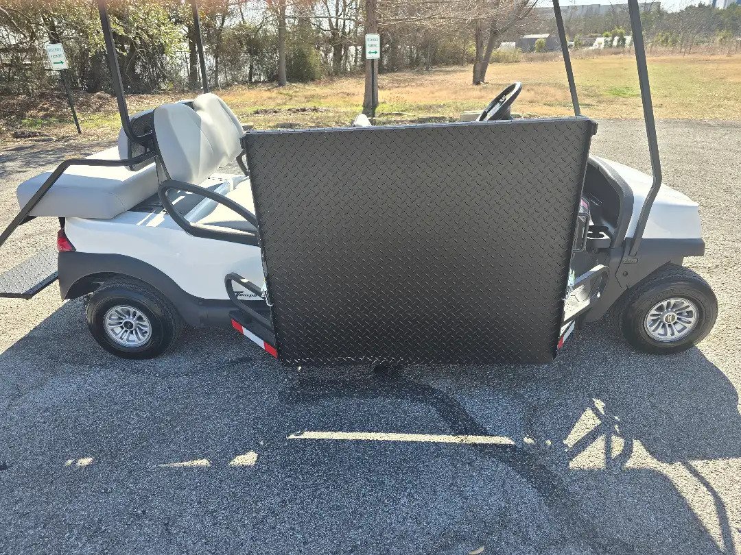 2025 White Club Car Tempo ADA Gas 12V 6 Passenger Golf Cart - Image 6