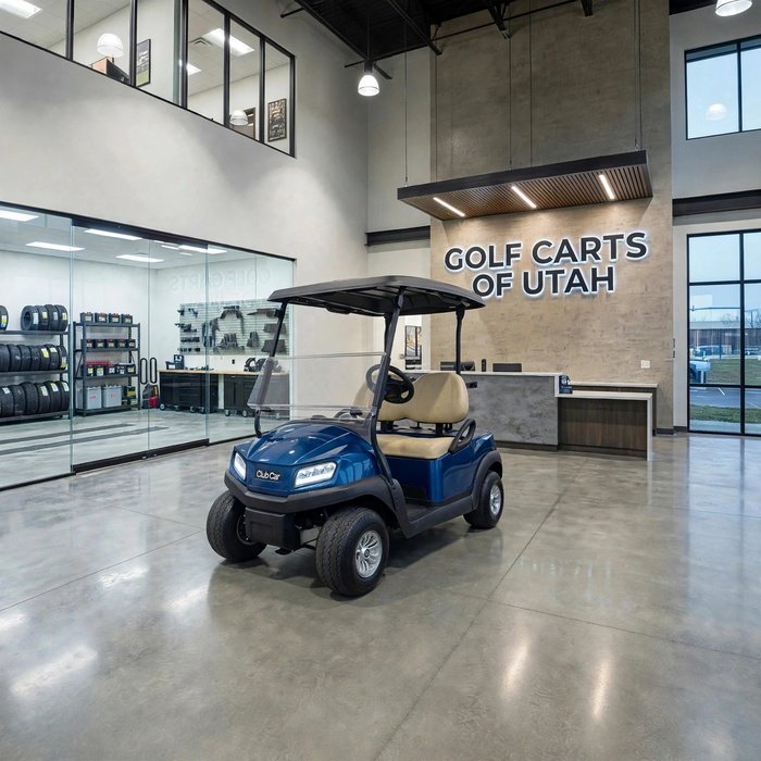 2026 Club Car Tempo 12V Gas 2 Passenger Golf Cart – Blue