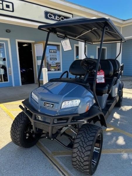 2026 Mist Gray Club Car Onward Gas 6 Passenger Golf Cart