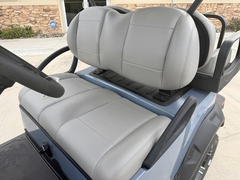 2026 Mist Gray Club Car Onward Gas EFI 4 Passenger Lifted Golf Cart - Image 5