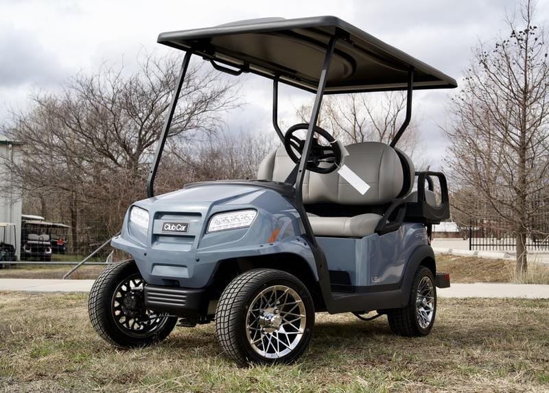 2026 Mist Gray Club Car Onward Non-Lifted HP Lithium-Ion XR 4 Passenger Golf Cart