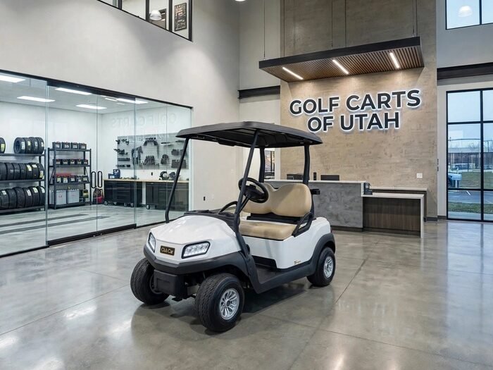 2026 Club Car Tempo 48V Electric 2 Passenger Golf Cart - White