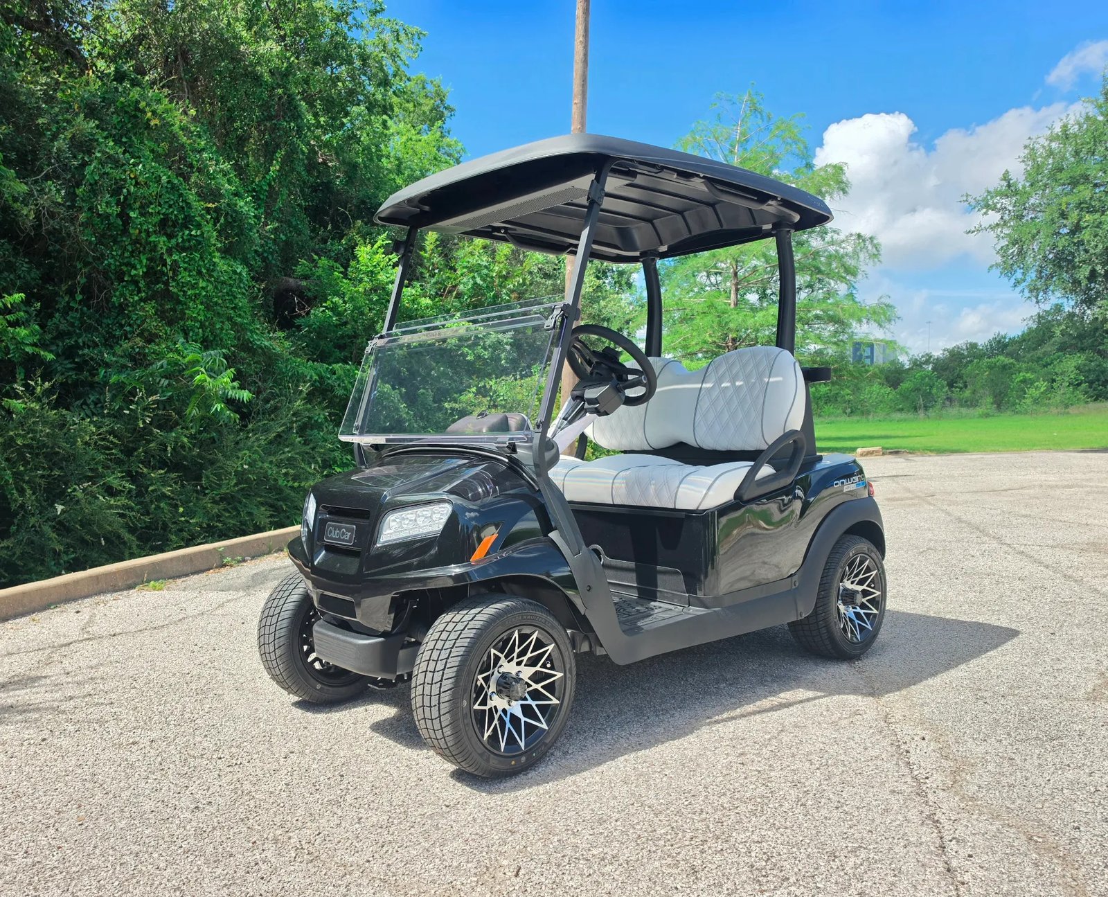2027 Black Club Car Onward HP XR LI-ion 2 Passenger Golf Cart