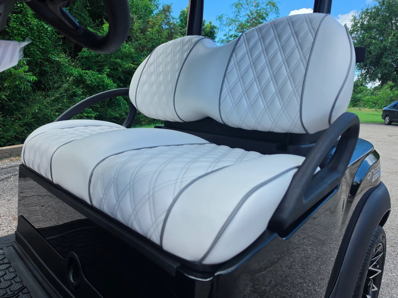 2027 Black Club Car Onward HP XR LI-ion 2 Passenger Golf Cart - Image 7