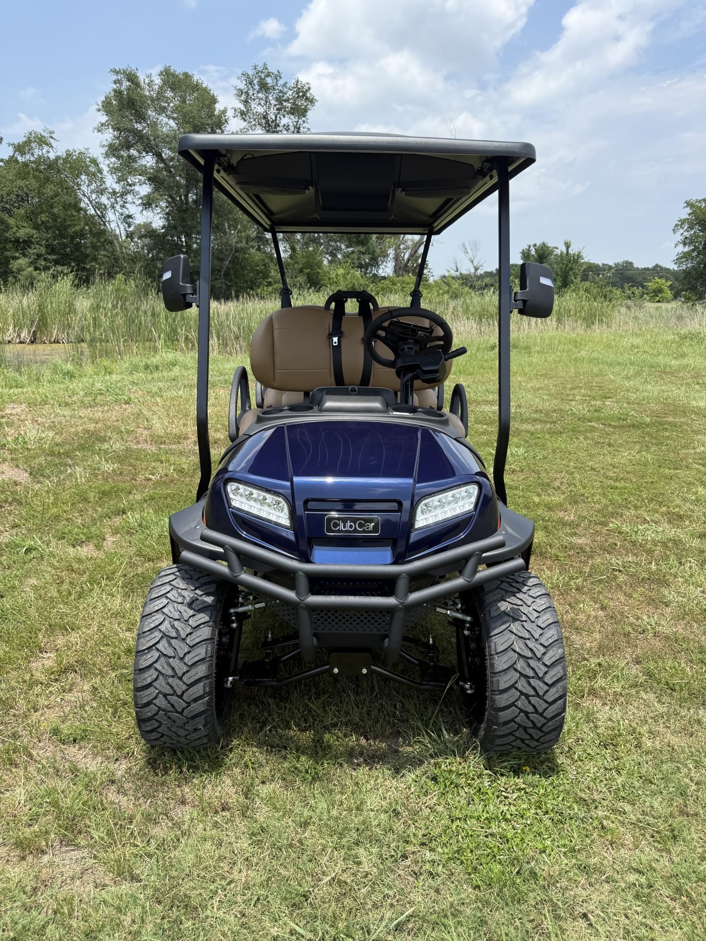 2027 Blue Onward 4 Facing Forward LSV 4 Passenger Golf Cart - Image 2