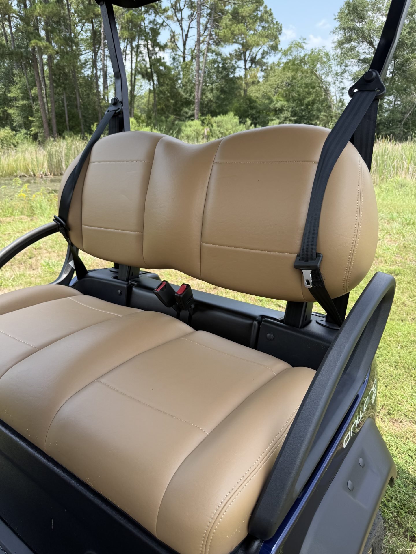 2027 Blue Onward 4 Facing Forward LSV 4 Passenger Golf Cart - Image 3