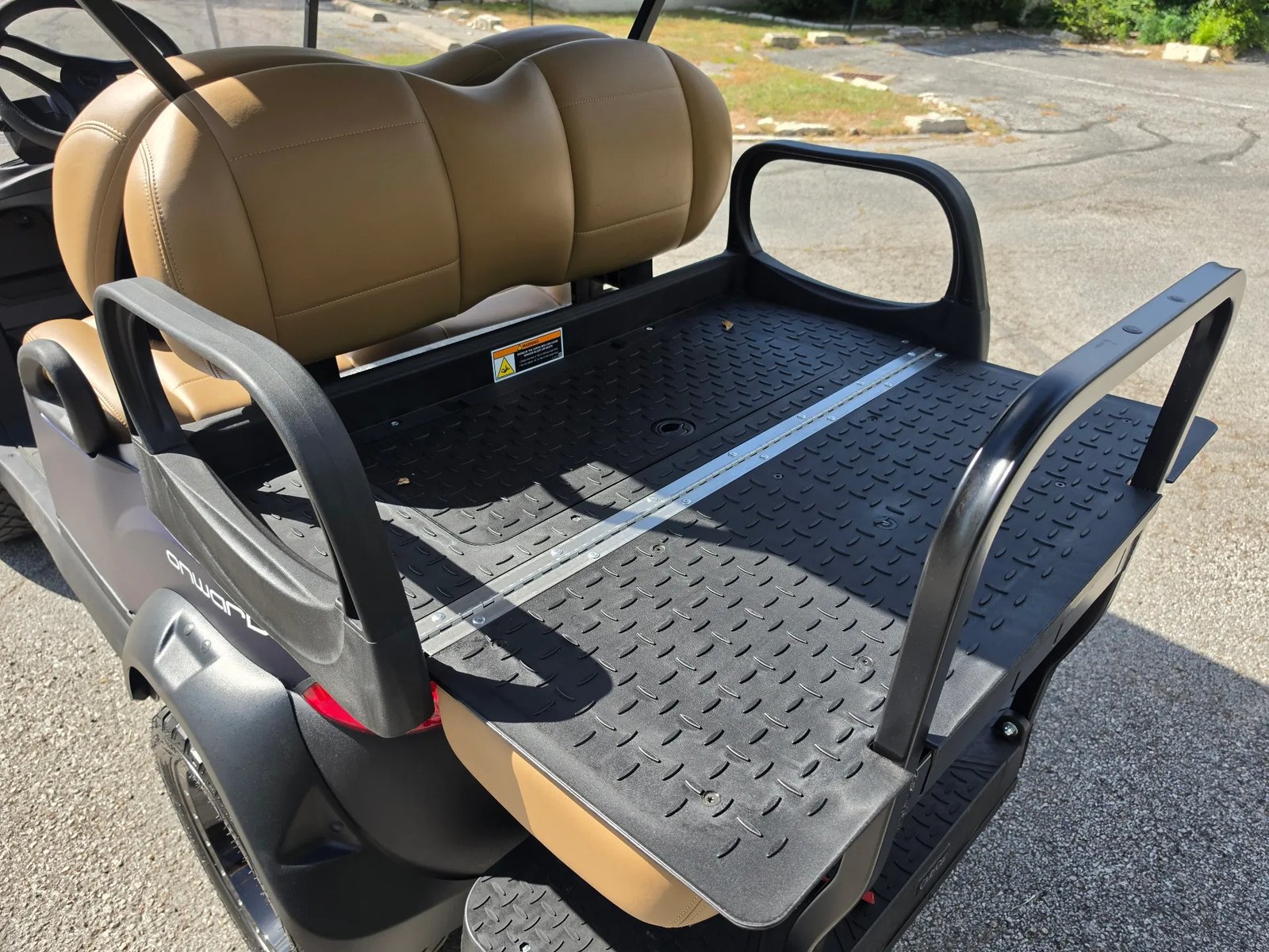 2027 Matte Blue Club Car Onward EFI 4 Passenger Golf Cart - Image 5