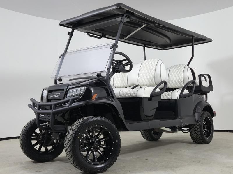 2027 Metallic Black Club Car Onward Gas 6 Passenger Golf Cart - Image 2