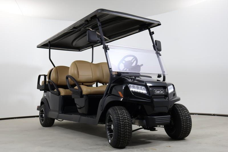 2027 Metallic Black Club Car Onward HP Li-ion Electric 6 Passenger Golf Cart