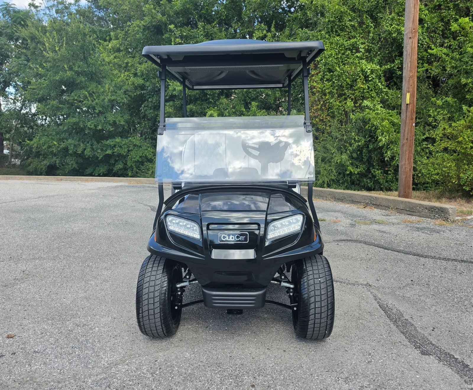 2027 Metallic Tuxedo Black Club Car Onward HP XR LI-ion Lifted 4 Passenger Golf Cart - Image 2