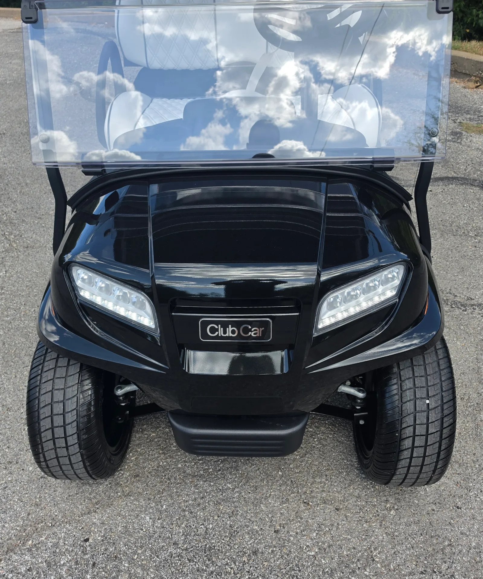 2027 Metallic Tuxedo Black Club Car Onward HP XR LI-ion Lifted 4 Passenger Golf Cart - Image 4