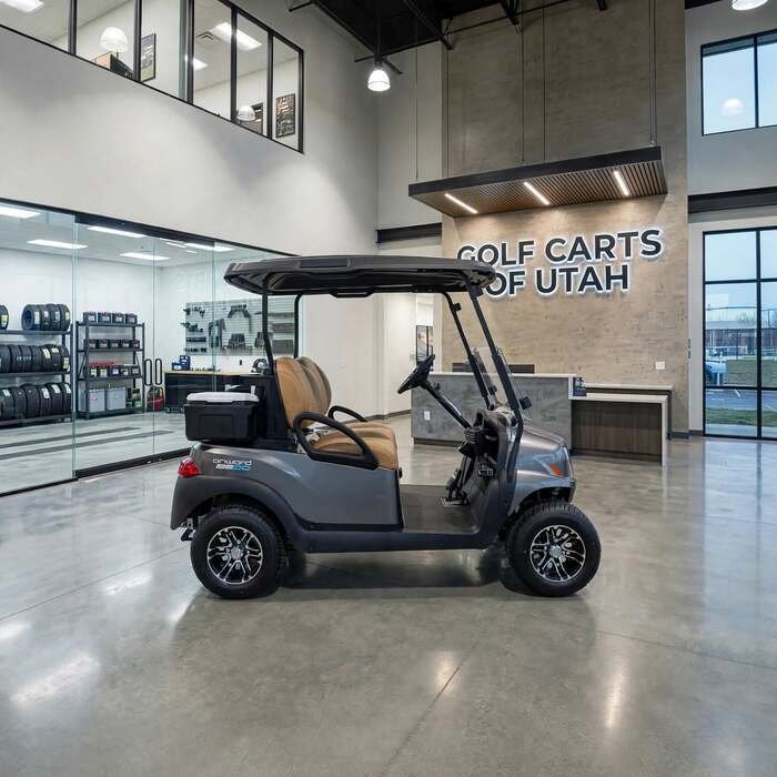 2027 Club Car Onward 2 Passenger Non-Lifted HP Lithium-Ion XR Golf Cart - Midnight Silver - Image 5