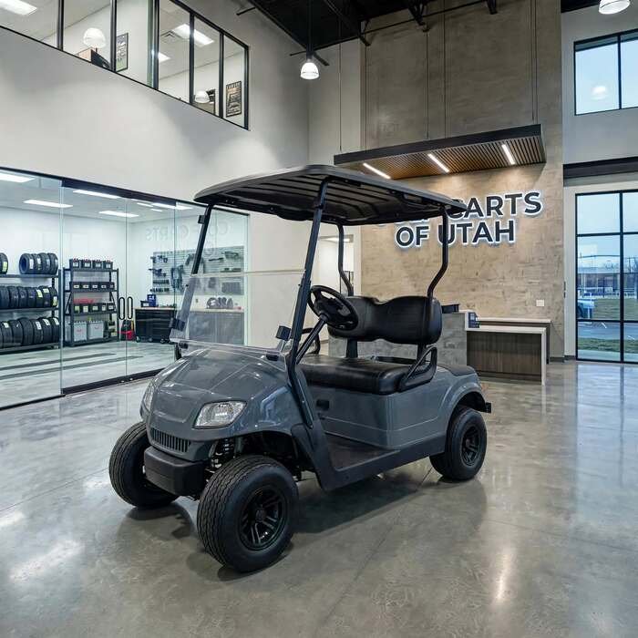2012 E-Z-GO RXV 2 Passenger 48V Electric Golf Cart For Sale – Charcoal