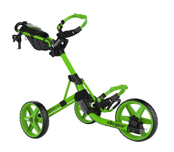 Clicgear Model 4.0 Push Cart - Lime Green