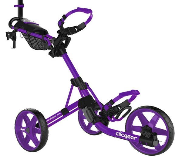 Clicgear Model 4.0 Push Cart - Purple