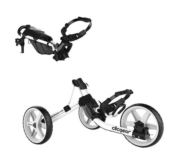 Clicgear Model 4.0 Push Cart - White