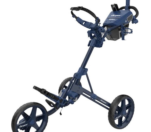 Clicgear Model 4.5 Push Cart - Navy