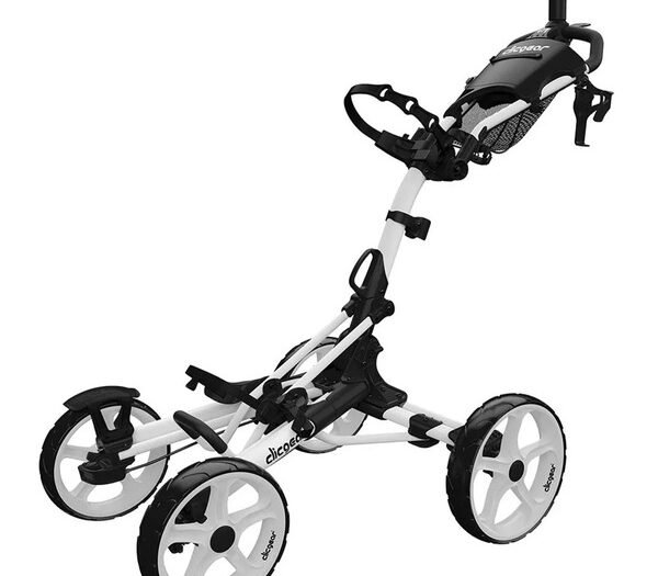 Clicgear Model 8+ Push Cart - Silver