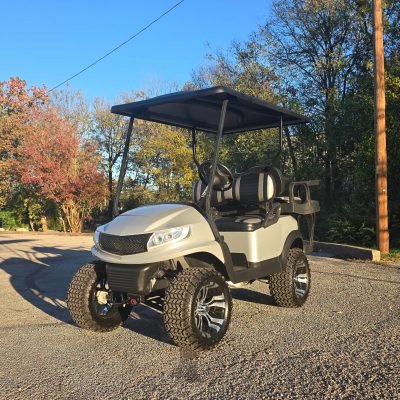 2017 Silver Club Car Precedent 48V 4 Passenger Golf Cart