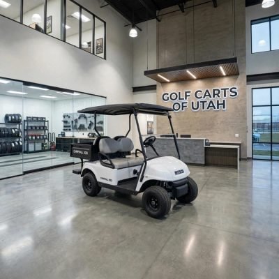 2017 Club Car Carryall 100 2 Passenger Golf Cart - White