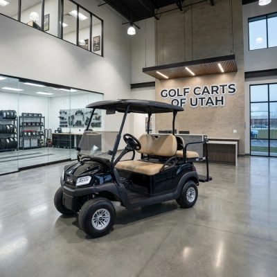 2019 Club Car Tempo EcoBattery 4 Passenger Golf Cart - Black