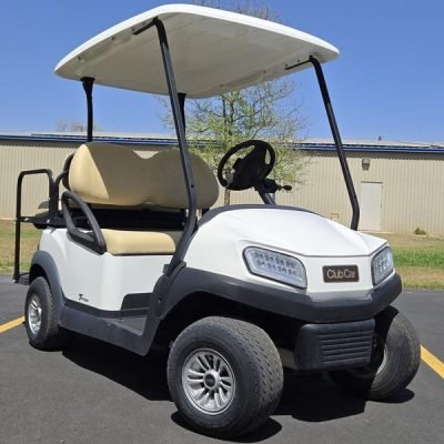 2022 White Club Car Tempo 4 Passenger Golf Cart