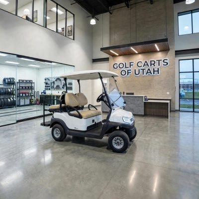 2022 Club Car Tempo 4 Passenger Golf Cart - White