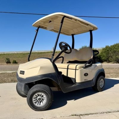 2023 Tan Club Car Tempo Li-ion 2 Passenger Golf Cart