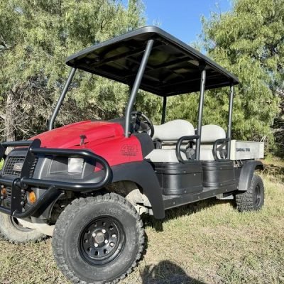 2024 Red Club Car Carryall 1700 Diesel Golf Car