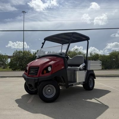 2026 Red Club Car Carryall 300 Gas 2 Passenger Golf Cart