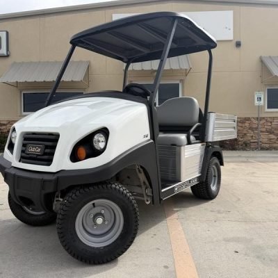 2026 White Club Car Carryall 300 Gas 2 Passenger Golf Cart