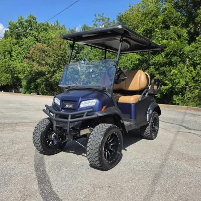 2027 Matte Blue Club Car Onward EFI 4 Passenger Golf Cart