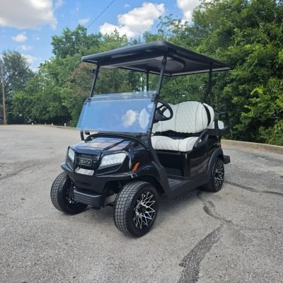 2027 Metallic Tuxedo Black Club Car Onward HP XR LI-ion Lifted 4 Passenger Golf Cart