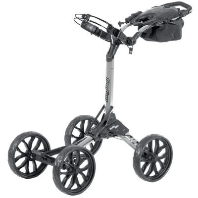 Bag Boy Quad Pro Push Cart - Silver